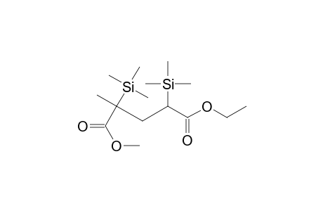 5-Ethyl 1-Methyl 2-Methyl-2,4-bis(trimethylsilyl)pentane-dioate