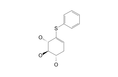 2-PHENYLTHIO-3,4,5-TRIHYDROXYCYClOHEX-1-ENE