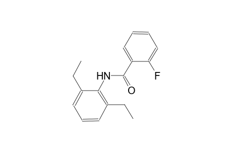 N-(2,6-diethylphenyl)-2-fluorobenzamide