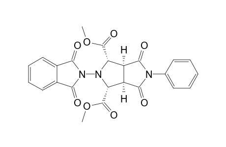 Dimethyl rel-(1R,2R,4S,5S)-6,8-dioxo-7-phenyl-3-phthalimido-3,7-diazabicyclo-[3.3.0]octane-2,4-dicarboxylate
