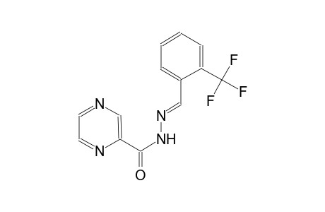 N'-{(E)-[2-(trifluoromethyl)phenyl]methylidene}-2-pyrazinecarbohydrazide