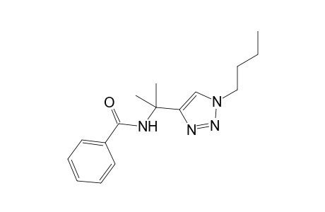 N-[2-(1-n-Butyl-1H-1,2,3-triazol-4-yl)propan-2-yl]benzamide