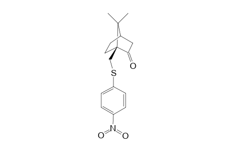 10-[(4-Nitrophenyl)sulfanyl]camphor