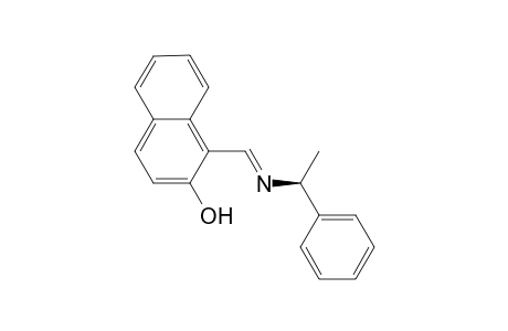 (S,E)-1-((1-Phenylethylimino)methyl)naphthalen-2-ol