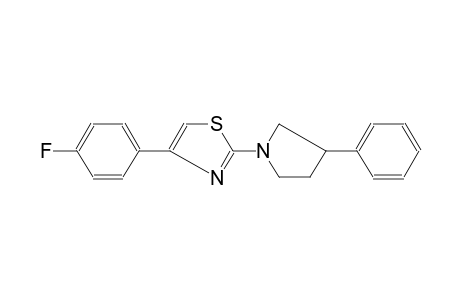 thiazole, 4-(4-fluorophenyl)-2-(3-phenyl-1-pyrrolidinyl)-