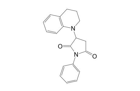3-(3,4-Dihydro-1(2H)-quinolinyl)-1-phenyl-2,5-pyrrolidinedione