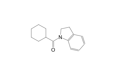 1H-indole, 1-(cyclohexylcarbonyl)-2,3-dihydro-