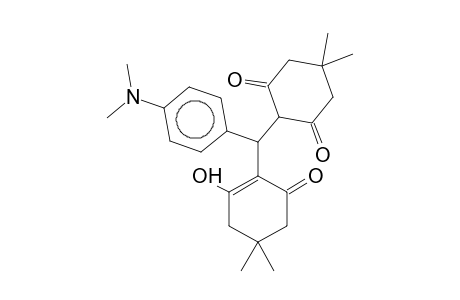 2-[4-(Dimethylamino)-.alpha.-(2-hydroxy-4,4-dimethyl-6-oxo-1-cyclohexen-1-yl)benzyl]-5,5-dimethyl-1,3-cyclohexanedione