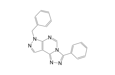 7-benzyl-3-phenyl-7H-pyrazolo[4,3-e][1,2,4]triazolo[4,3-c]pyrimidine