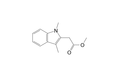 1H-Indole-2-acetic acid, 1,3-dimethyl-, methyl ester