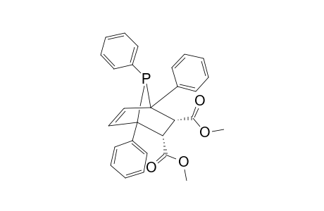 Dimethyl 1,4,syn-7-triphenyl-7-phospha-bicyclo(2.2.1)hept-5-ene-2,3-dicarboxylate