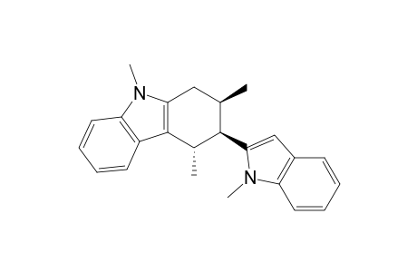 (2R,3R,4S)-2,4,9-trimethyl-3-(1-methyl-2-indolyl)-1,2,3,4-tetrahydrocarbazole