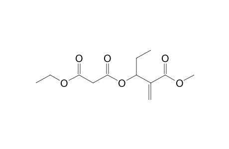 1-O-ethyl 3-O-(2-methoxycarbonylpent-1-en-3-yl) propanedioate