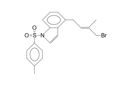 (4-[4-Bromo-3-methyl-2-butenyl]-1-indolyl) P-tolyl sulfone