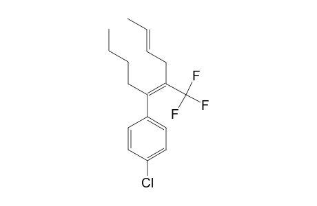 (2E,5Z)-6-(4-CHLOROPHENYL)-5-TRIFLUOROMETHYL-2,5-DECADIENE