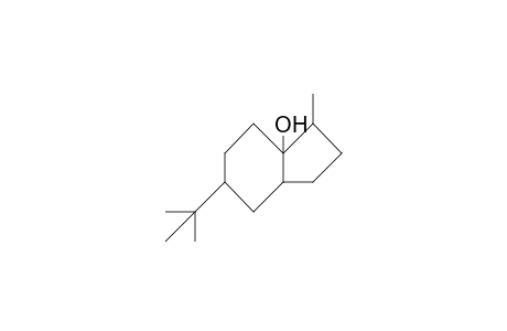 (1a,3a,6a,7A)-6-Hydroxy-7-methyl-3-tert-butyl-bicyclo(4.3.0)nonane