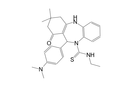 10H-dibenzo[b,e][1,4]diazepine-10-carbothioamide, 11-[4-(dimethylamino)phenyl]-N-ethyl-1,2,3,4,5,11-hexahydro-3,3-dimethyl-1-oxo-