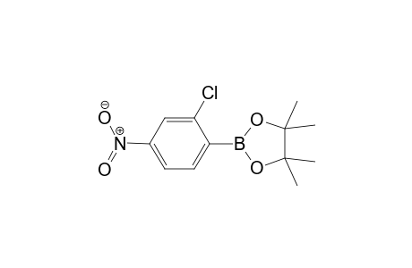 2-(2-Chloro-4-nitrophenyl)-4,4,5,5-tetramethyl-1,3,2-dioxaborolane
