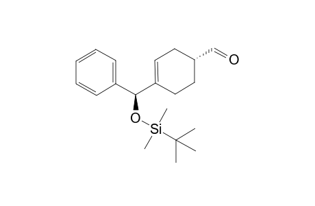 (1R*,1'R*)-4-[1'-[(tert-Butyldimethylsilyl)oxy]benzyl]cyclohex-3-enecarboxaldehyde