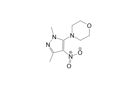 4-(1,3-dimethyl-4-nitro-1H-pyrazol-5-yl)morpholine