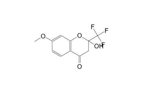 2-hydroxy-7-methoxy-2-(trifluoromethyl)-2,3-dihydro-4H-chromen-4-one
