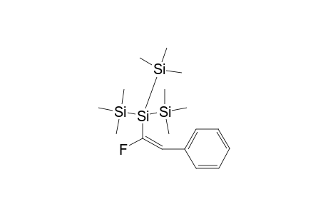 (Z)-1-FLUORO-2-PHENYL-1-[TRIS-(TRIMETHYLSILYL)-SILYL]-ETHENE