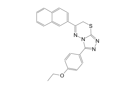 3-(4-ethoxyphenyl)-6-(2-naphthyl)-7H-[1,2,4]triazolo[3,4-b][1,3,4]thiadiazine