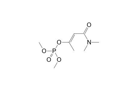 Phosphoric acid, 3-(dimethylamino)-1-methyl-3-oxo-1-propenyl dimethyl ester, (E)-
