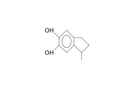 1-Methyl-2,3-dihydro-5,6-dihydroxy-indene