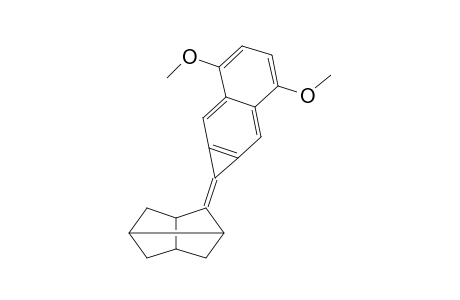 2-(3',6'-Dimethoxy-1H-cyclopropa[b]naphthalen-1'-ylidene)tricyclo[3.3.0.0(3,7)]octane