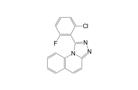 [1,2,4]triazolo[4,3-a]quinoline, 1-(2-chloro-6-fluorophenyl)-
