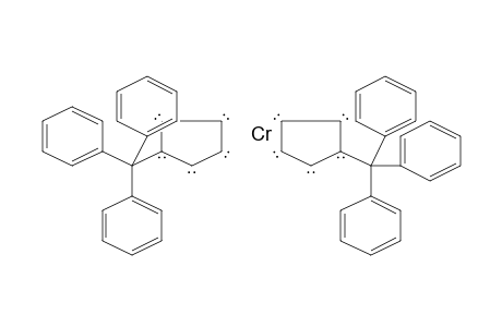 Chromium, bis(.eta.-5-triphenylmethylcyclopentadienyl)-