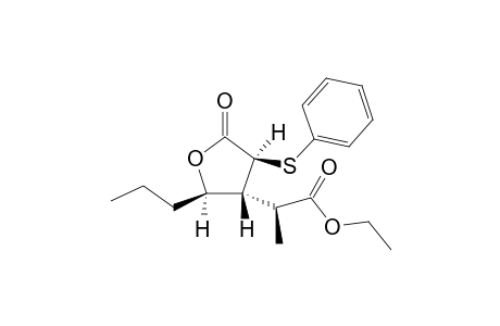 Methyl 2-[(2R,3R,4S)-[5-Oxo-4-[(phenylthio)-2-propyltetrahydrofuran-3-yl]propionate