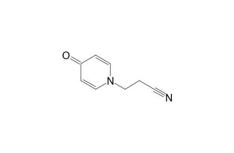 3-(4-keto-1-pyridyl)propionitrile