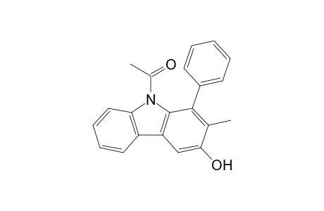 9-Acetyl-2-methyl-1-phenyl-9H-carbazol-3-ol