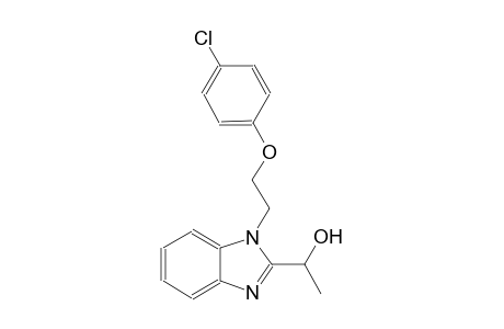 1H-benzimidazole-2-methanol, 1-[2-(4-chlorophenoxy)ethyl]-alpha-methyl-