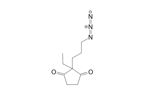 2-(3-azidopropyl)-2-ethylcyclopentane-1,3-dione