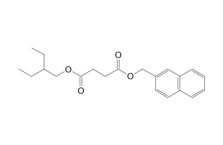 Succinic acid, naphth-2-ylmethyl 2-ethylbutyl ester