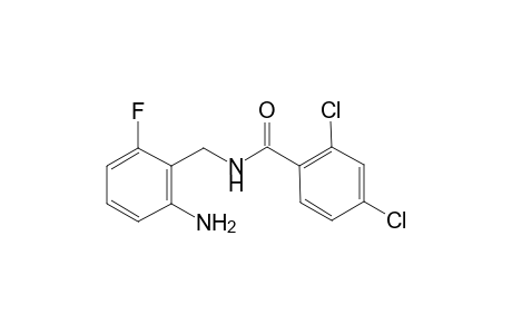 Benzamide, 2,4-dichloro-N-(2-amino-6-fluorobenzyl)-