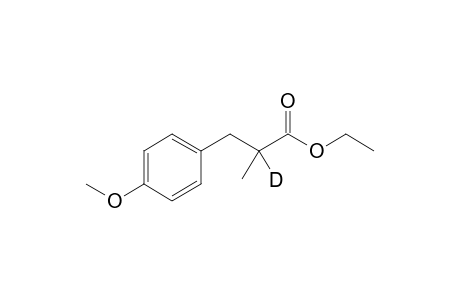 Ethyl 2-deuterio-2-methyl-3-(4-methoxyphenyl)propanoate