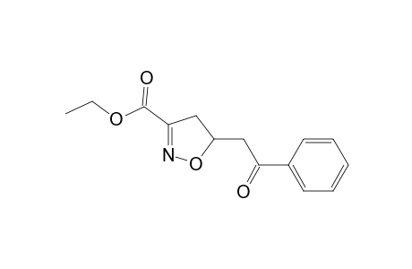 Ethyl 5-(2-Oxo-2-phenylethyl)-2-isoxazoline-3-carboxylate