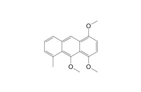 1,4,10-Trimethoxy-5-methylanthracene