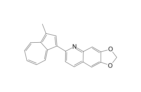 6-(3-Methyl-1-azulenyl)-[1,3]dioxolo[4,5-g]quinoline
