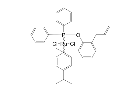 RU-[ETA(6)-P-CYMENE]-[PPH2-[OC6H6-(O-C3H5)]]-CL2