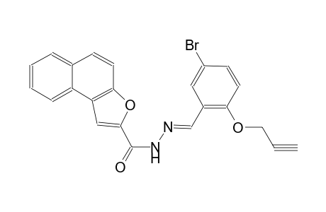 N'-{(E)-[5-bromo-2-(2-propynyloxy)phenyl]methylidene}naphtho[2,1-b]furan-2-carbohydrazide