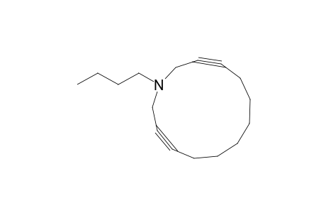 1-Butyl-1-aza-3,11-cyclotridecadiyne