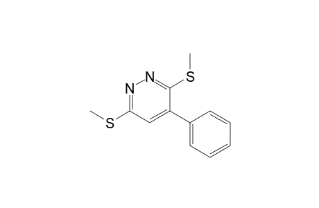 3,6-bis(methylsulfanyl)-4-phenyl-pyridazine