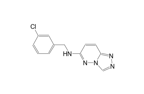 [1,2,4]triazolo[4,3-b]pyridazin-6-amine, N-[(3-chlorophenyl)methyl]-