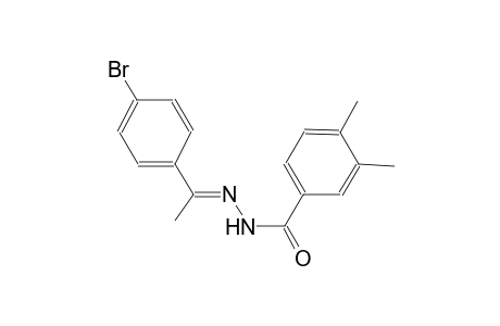 N'-[(E)-1-(4-bromophenyl)ethylidene]-3,4-dimethylbenzohydrazide