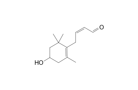 (Z)-2,6,6-Trimethyl-1-[3'-formyl-2'-propenyl]-4-hydroxy-1-cyclohexene